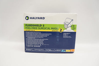 Halyard 62113 The Protector Fog-Free Surgical Mask - Box of 50